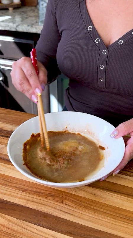 Still from the Short “The Best Way to Upgrade Shin Ramyun” by Love Kari Cooking