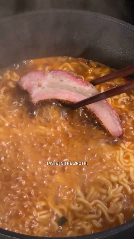 Still from the Short “8 Ways to Upgrade Your Shin Ramyun” by Lisa Nguyen