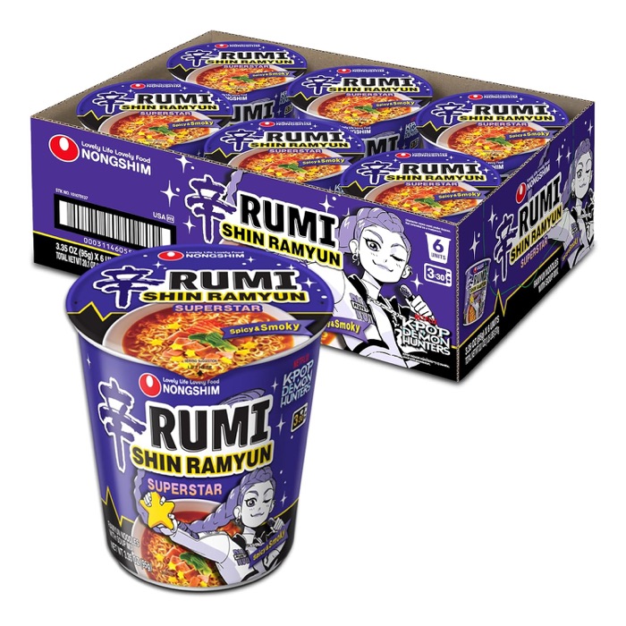 Rumi Shin Ramyun cup