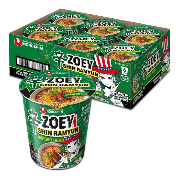 Zoey Shin Ramyun cup